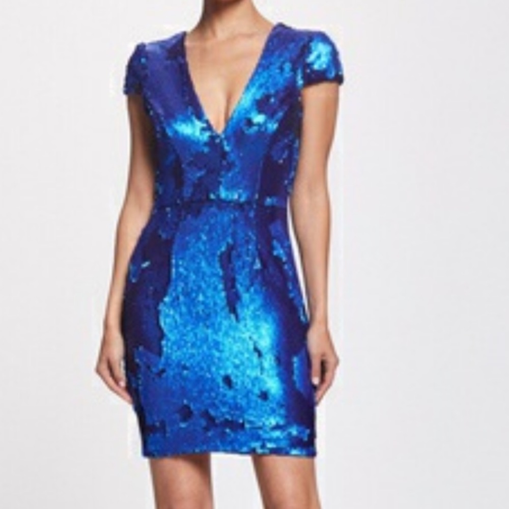 Body con sequin dress.